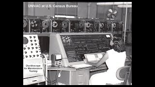 1951 UNIVAC 1 Computer Basic System Components First Mass Produced Computer in US [upl. by Neira]