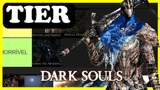 TIER LIST DOS MELHORES E PIORES CHEFES DE DARK SOULS [upl. by Asille433]