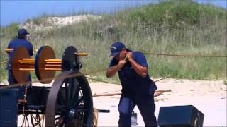 Beach Apparatus Drill at The Chicamacomico Life Saving Station  Outer Banks North Carolina [upl. by Tran]