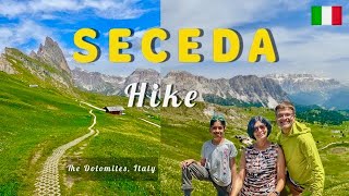 Seceda Hike Dolomites 4k  Spectacular peaks in the Dolomites  UNESCO Heritage site [upl. by Sturrock]