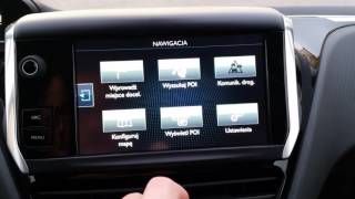 Peugeot 208 Allure 2016  Connect Nav z MirrorLink [upl. by Eejan]