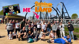 When 30 YouTubers Invade Flamingo Land [upl. by Granlund]