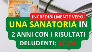 💥 DOPO 2 ANNI LA SANATORIA NON È ANCORA FINITA I RISULTATI DELUDENTI SENZA PERMESSO DI SOGGIORNO [upl. by Yeruoc434]