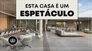 Casa INTEGRADA com a NATUREZA e inspirada na PEDRA DEKTON da Cosentino [upl. by Arev109]