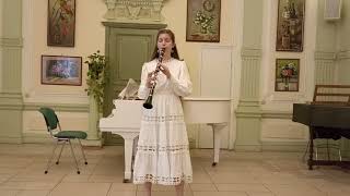 Алиса Чередникова14 лет G Tirincantiquot Clarinettologiaquot [upl. by Angelita403]