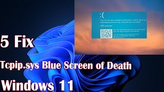 How to Fix Tcpipsys Blue Screen Error in Windows [upl. by Oetsira]