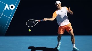 Thiem v Paire match highlights 3R  Australian Open 2017 [upl. by Yzus]