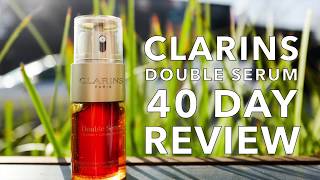 Clarins Double Serum 40 Day Review [upl. by Alexina]