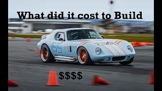 How Much did it really Cost Cobra Daytona Build Video 234 [upl. by Aarika256]