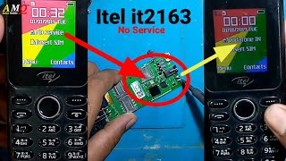 Itel it2163 No Service Emergency Call Problem  Itel Keypad Phone No Service Solution  Emergency [upl. by Selohcin]