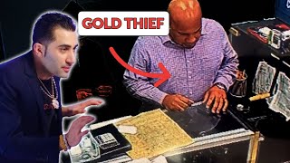 UNMASKING GOLD THIEF EMPLOYEE CAUGHT IN THE ACT [upl. by Iht]