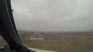 Flughafen KasselCalden Der erste Flug im Airbus aus Frankfurt im Zeitraffer HD [upl. by Hannahs]