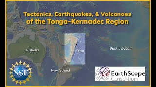 Tectonics Earthquakes amp Volcanoes of the TongaKermadec Subduction Zone educational [upl. by Ynoffit]