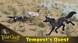 Enter the Pronghorn  WolfQuest Wayfinders Tempests Quest 1 [upl. by Eveam12]