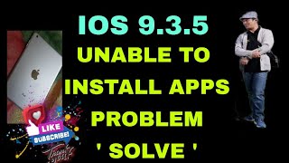 CANNOT INSTALL OR DOWNLOAD APPS ON APPLE IOS 935 PROBLEM SOLVE [upl. by Shu]