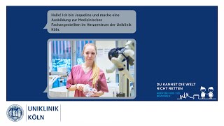 Ausbildung als Medizinischer Fachangestellter MFA I Uniklinik Köln [upl. by Immac]