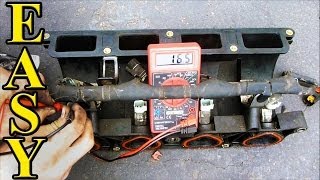 How to Check Fuel Injector Resistance with a Multimeter [upl. by Ronni517]