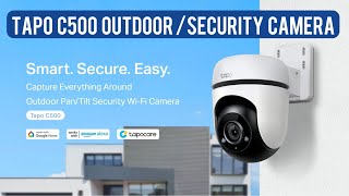 TpLink Tapo C500 Outdoor PanTilt Security WiFi Camera  Complete Practical Review [upl. by Eniad]