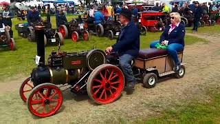 strumpshaw steam rally 2023 parade of miniature steam [upl. by Rayham]