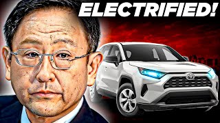 Toyota REVEALS A Fully ELECTRIC Toyota RAV4 [upl. by Donald319]