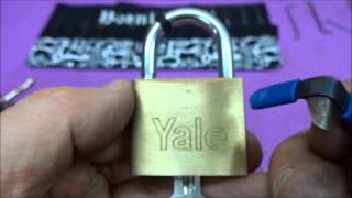 364 Yale Padlock Picked Open [upl. by Sharona]