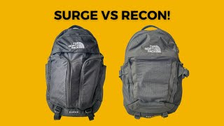 North Face Surge vs North Face Recon 2023  What’s the Difference [upl. by Chari]