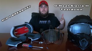 ONeal Sierra II Helmet Teardown [upl. by Slade]