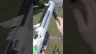 Rival Caliburn U Condensed Firing Demonstration blaster nerf rival 3dprinted springer [upl. by Nigrom581]