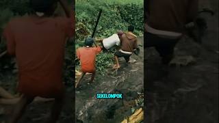 proses evakuasi untuk menyelamatkan monster penghuni parit kecil ‼️ ikan mancing sidat [upl. by Jarek]