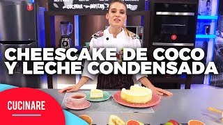 Cucinare TV  quotCheesecake de coco y leche condensadaquot [upl. by Jacinta]