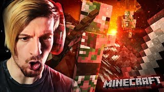 HEADING INTO THE NETHER FOR THE FIRST TIME  Minecraft Part 4 [upl. by Anertak]