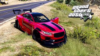 Taking Michael For A Ride In The Volvo Polestar KS Hero Edition  GTA V Gameplay Showcase [upl. by Nylyram]