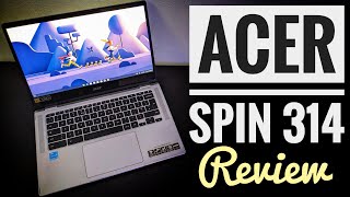 Acer Chromebook Spin 314 Review Easy Recommendation 2022 N4500  N6000 [upl. by Lanrev945]