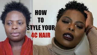 THIS IS WHY YOUR 4C HAIR ISNT CURLING AND HOW TO FIX IT [upl. by Valer]