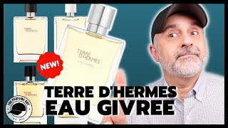 NEW Hermes TERRE DHERMES EAU GIVREE Anticipation  All 4 Terre DHermes Fragrances [upl. by Koffler]