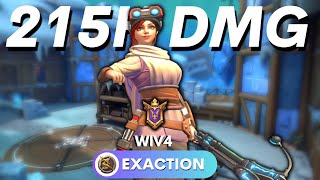 215K Dmg Wiv4 Cassie Exaction Grandmaster  Paladins Competitive Gameplay [upl. by Eugenia]