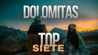 Qué ver de VIAJE por Los Dolomitas Italia en 10 días  4K [upl. by Ijar445]