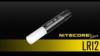 NITECORE LR12 1000 Lumen 2in1 FlashlightLantern with Retractable Diffusor [upl. by Nessa469]