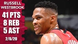 Russell Westbrook racks up 41 points for smallball Rockets vs Lakers  201920 NBA Highlights [upl. by Uella]