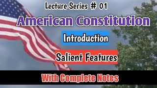 Introduction and Salient Features of American Constitution in Urud  By Ahmar Soomro [upl. by Ettenyar]