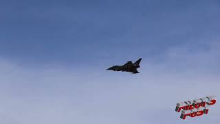 BAE Systems Typhoon FGR4 at Battle Of Britain 2024 Air Show – IWM Duxford [upl. by Nnaik969]