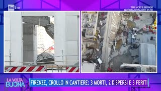 Firenze Crollo in cantiere 3 morti 3 feriti e 2 dispersi  La Volta Buona 16022024 [upl. by Inglis605]