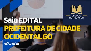 Apostila PREFEITURA DE CIDADE OCIDENTAL GO 2023 Fiscal de Vigilância Ambiental [upl. by Kane]