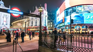 London City Ambience Sounds  Traffic People Piccadilly Circus  White Noise  Ultimate Soundscape [upl. by Arin77]