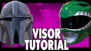 How To Make Helmet Visors Visors for your 3D Printed Helmets 3dprinted 3dprinting tutorial [upl. by Nodyroc]