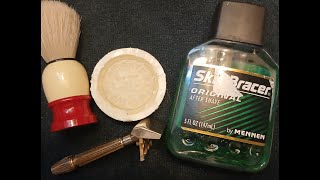 Gem Micromatic Bullet Tip and ColgatePalmolive shave soap [upl. by Aiuoqes284]