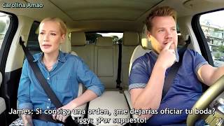 Iggy Azalea Carpool Karaoke「Sub Español」P 1  By Carolina Amao [upl. by Mylo674]