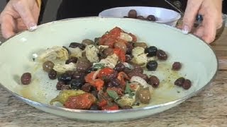 How to Make an Olive Antipasto  Italian Appetizers [upl. by Tades]