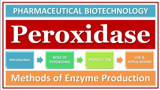 PEROXIDASE ENZYME  ROLE amp FUNCTION  PRODUCTION  ISOLATION  MICROBIAL ENZYME  APPLICATION [upl. by Khalid]