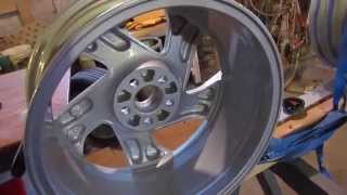 Refinishing Painted Aluminum Rims [upl. by Shear690]